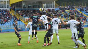 Hermannstadt - Gaz Metan 0-2. Medieșenii câștigă derby-ul Sibiului. Enache rămâne fără victorie în fața lui Iordănescu 