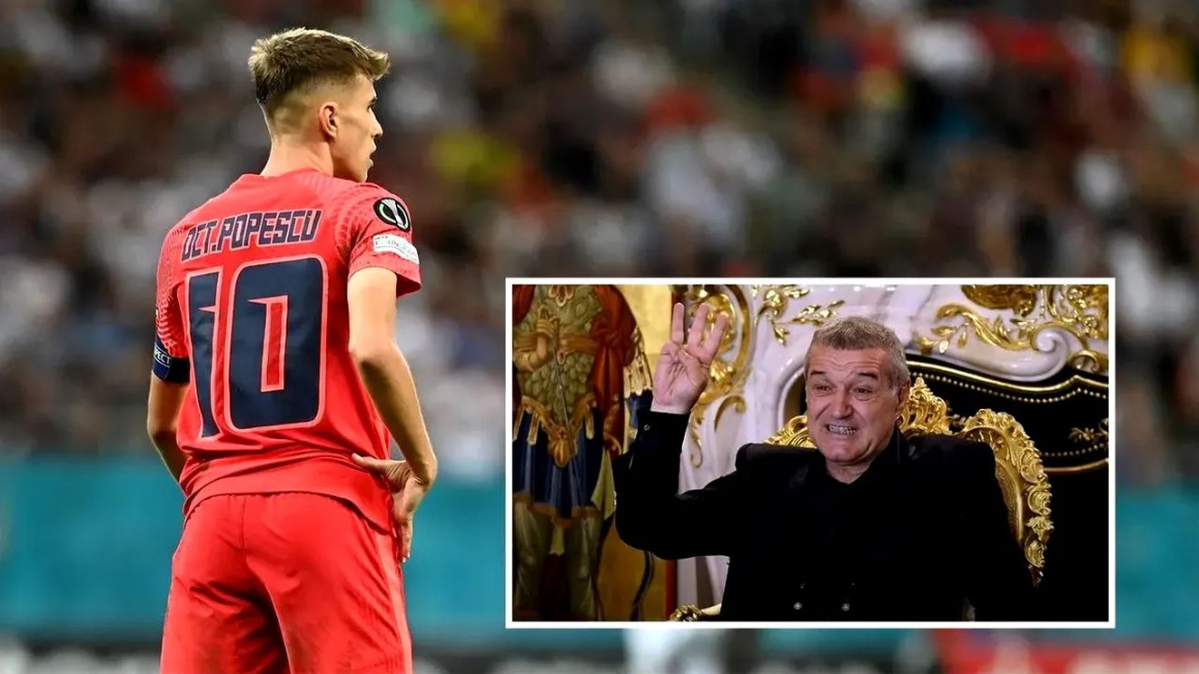 Gigi Becali l-a pus pe Meme Stoica să îi transmită un mesaj din partea lui fotbalistului Tavi Popescu! Patronul a dezvăluit totul după FCSB - Petrolul Ploieşti 1-1
