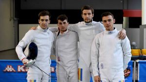 Echipa de spadă a României a luat bronzul la Europeanul de tineret de la Vicenza. Băieții au învins în finala mică, Turcia