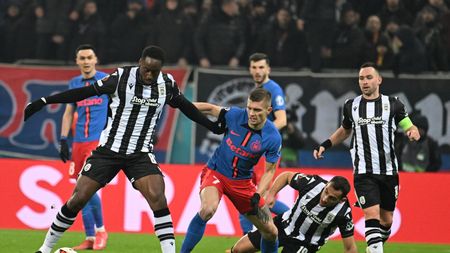 Blestem pentru FCSB în meciul cu PAOK și chiar înainte de derby-ul cu Dinamo! După Bîrligea și Chiricheș, s-a accidentat și Florin Tănase și a fost schimbat