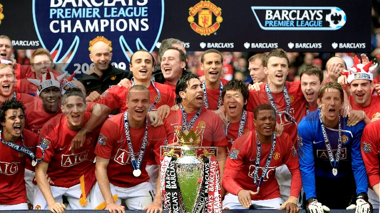 FOTO** Manchester United, la al treilea titlu consecutiv!