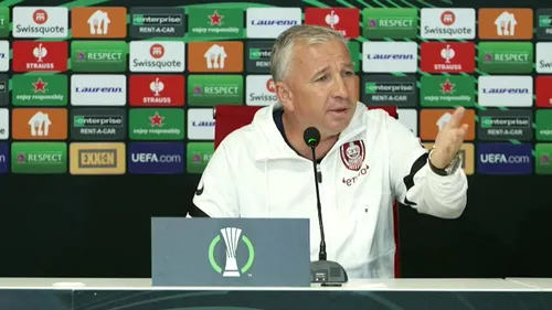 Dan Petrescu, scandal după CFR Cluj - U Cluj. „Unde e respectul pentru o legendă? Trebuia oprit meciul!” Antrenorul a înjurat în direct