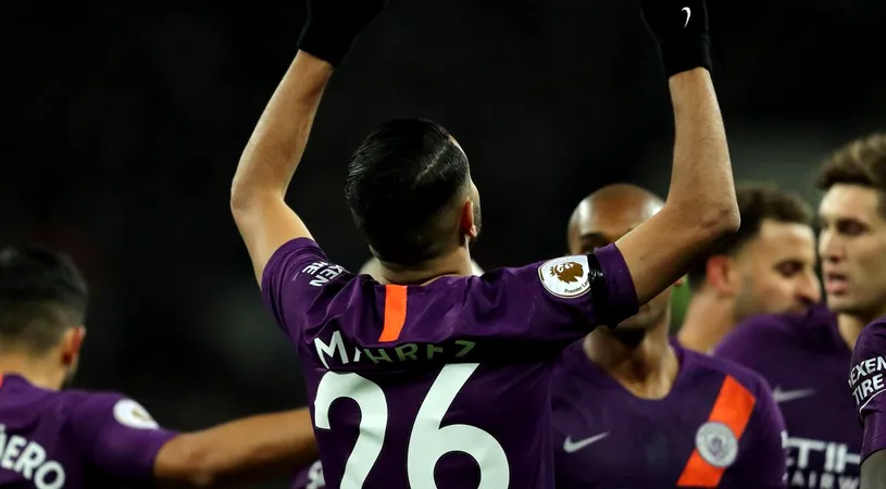 Mahrez a adus victoria lui City în meciul cu Tottenham și i-a dedicat-o patronului lui Leicester. Discursul emoționant al algerianului: 