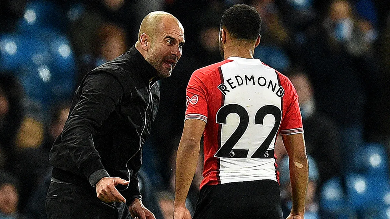 Nici victoria nu i-a oprit furia. Pep Guardiola l-a luat la ceartă pe un jucător al lui Southampton. Motivul momentelor tensionate de la finalul partidei