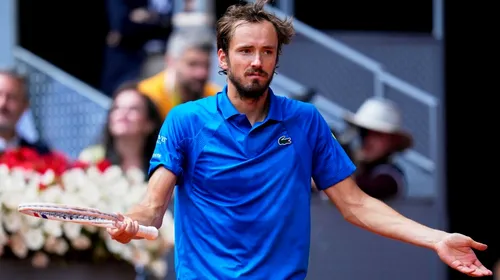 „E ca un ceai. Fierbe din ce în ce mai tare”. Rusul Daniil Medvedev a spus de ce se ceartă mereu pe terenul de tenis