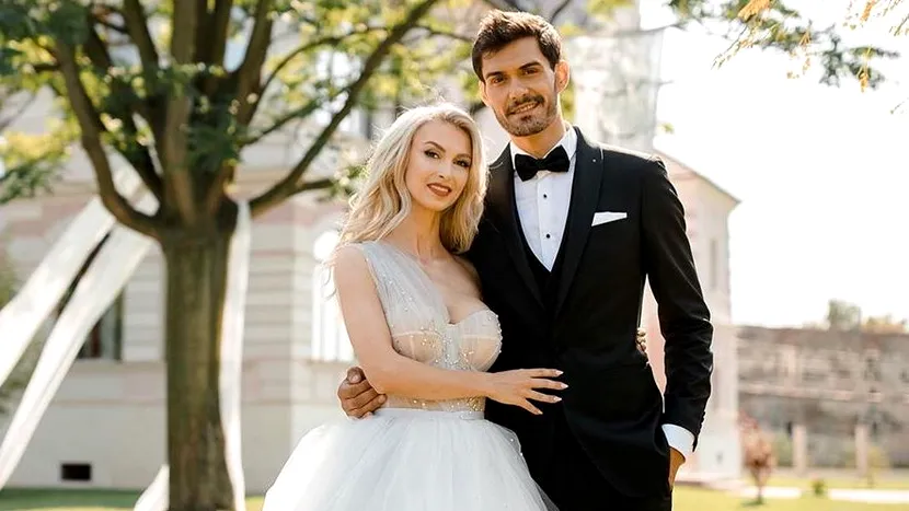 Andreea Bălan şi George Burcea au strâns o avere la nuntă. Ce sumă imensă le-a intrat în buzunare