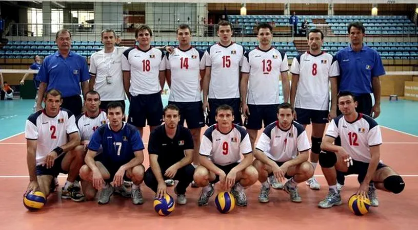 Naționala masculină de volei, în premieră la Turneul Final Four al Ligii Europene