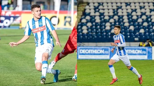 Ignorați până acum de antrenorii lui Poli Iași, Francisc Cristea și Alex Zaharia au jucat titulari la Mediaș și au marcat primele lor goluri în Liga 1