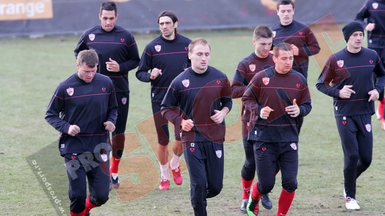 FOTO** Dinamoviștii au intrat în linie dreaptă pentru derby-ul cu Steaua!