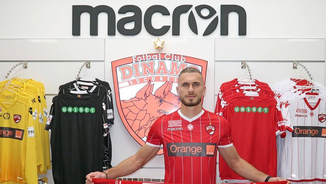 OFICIAL | Dinamo și-a luat atacant. Omul care a evoluat în naționala Greciei vine să-l salveze pe Rednic