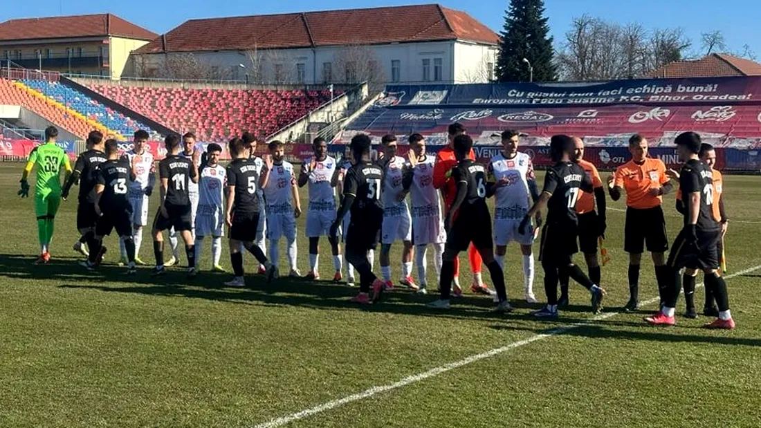 FC Bihor Oradea s-a descătușat în ultimele două amicale ale iernii, disputate în aceeași zi! Golaveraj de 16 goluri marcate și zero primite