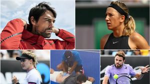 Azarenka, în lacrimi. Kokkinakis, ghinionist. Bouchard, gata de cel mai 'mișto' duel. Ce a speriat-o pe Osaka, cum a intrat în istorie Chardy și ce a adus marțea pentru Djokovic și Wawrinka. Ziua a 2-a de Australian Open, în 7 repere