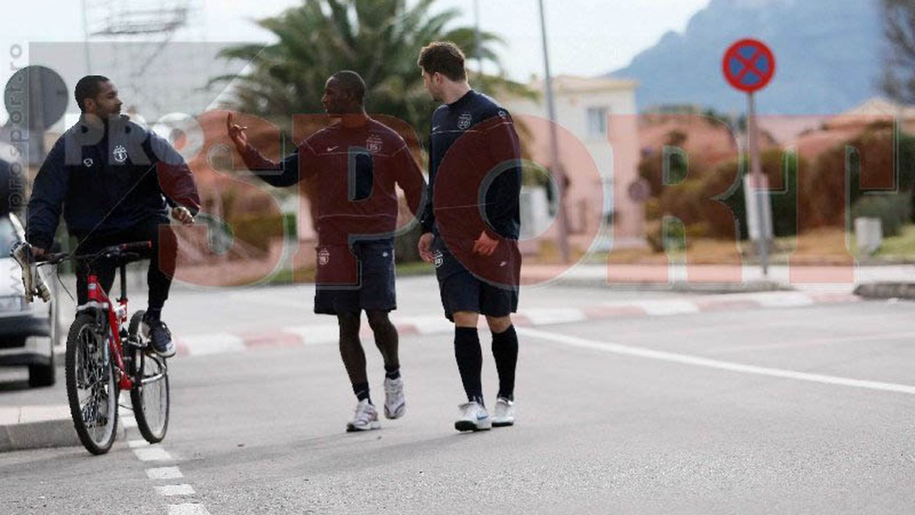 FOTO/ Imagini inedite de la antrenamentul Stelei de azi!