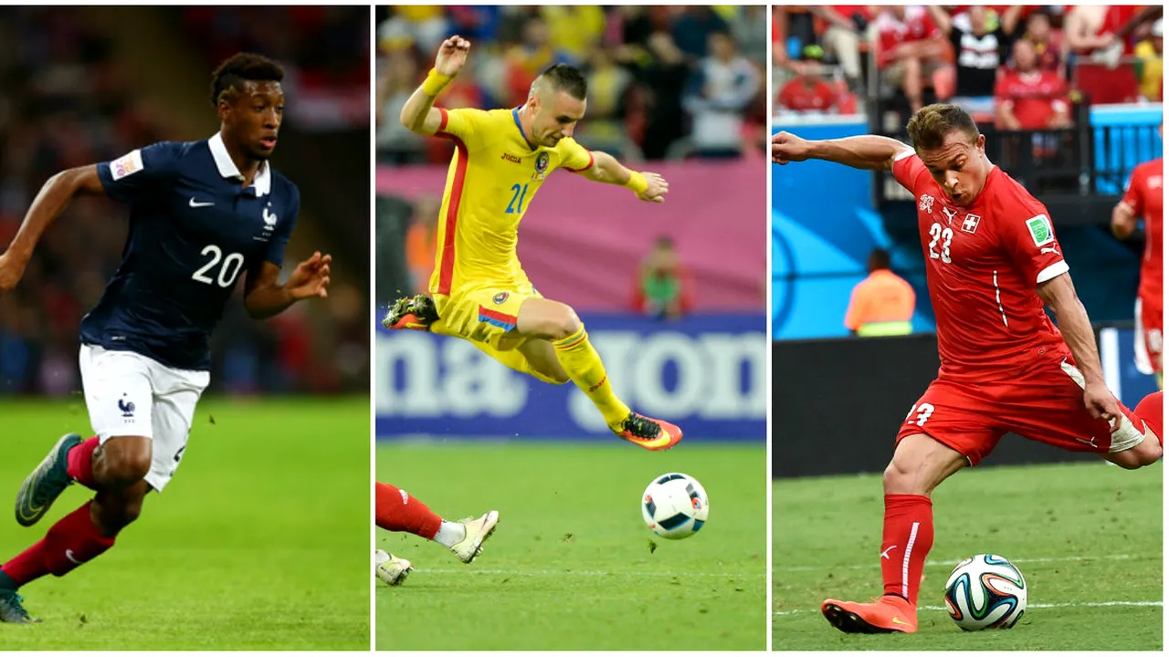 Coman, Shaqiri... Dragoș Grigore! Fundașul român, pe locul șapte în topul celor mai rapizi jucători de la turneul final