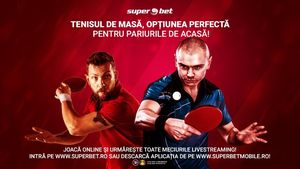 Pariază pe tenis de masă, cel mai generos sport din ofertă!