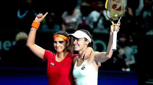 Din nou campioane! Martina Hingis și Sania Mirza s-au impus și la Australian Open și mai au un singur pas până la Marele Șlem