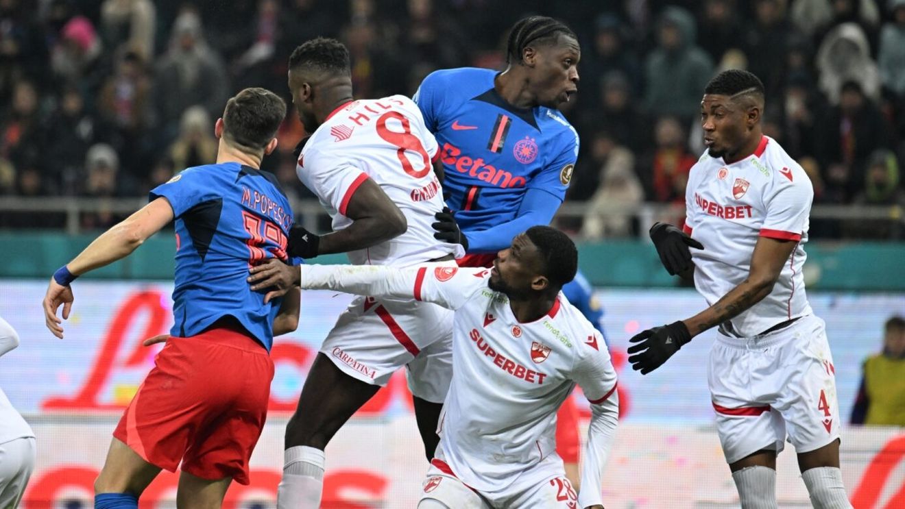 Calculele pentru titlu în Superliga. Ce se poate întâmpla în FCSB - Dinamo