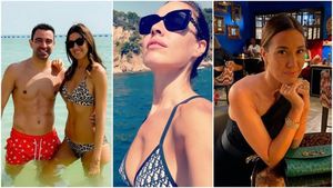 Cine e jurnalista din spatele lui Xavi Hernandez. Antrenorul Barcelonei și soția sa au alergie la evenimentele mondene | GALERIE FOTO