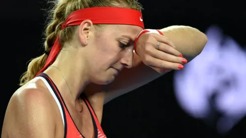O nouă bombă la Australian Open! După Simona Halep, și Petra Kvitova pierde surprinzător