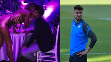 Cosmin Achim n-a câștigat Jackpot-ul la jocurile de noroc, dar și-a făcut colegii invidioși! Fotbalistul anchetat pentru pariuri s-a iubit cu o asistentă TV celebră | GALERIE FOTO