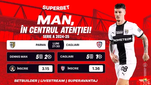 ADVERTORIAL | Parma – Cagliari: Man&Mihăilă vs Răzvan Marin!