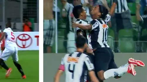 ‘Proiectul Ronaldinho la CM 2014!’** „Dințosul” i-a încântat pe fani cu o schemă nouă: a „înțepat” mingea, iar adversarii s-au dat cap în cap. VIDEO