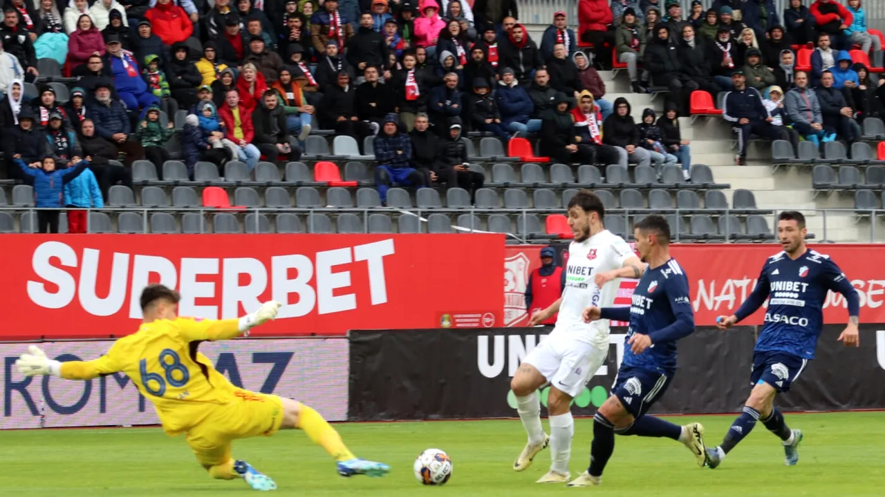 FC Hermannstadt - FC Botoșani 2-1, în etapa 5 din Superliga. Sibienii obțin victoria în prelungiri