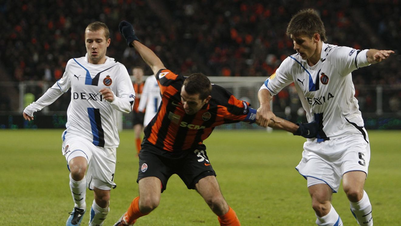 Șahtior, remiză albă cu Bruges