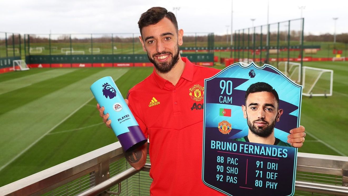 Bruno Fernandes este jucătorul lunii din ePremier League! Cum puteți obține cardul mijlocașului