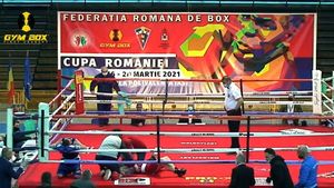KO devastator în Cupa României la box! Medicii i-au interzis să mai lupte în următoarele șase luni | FOTO