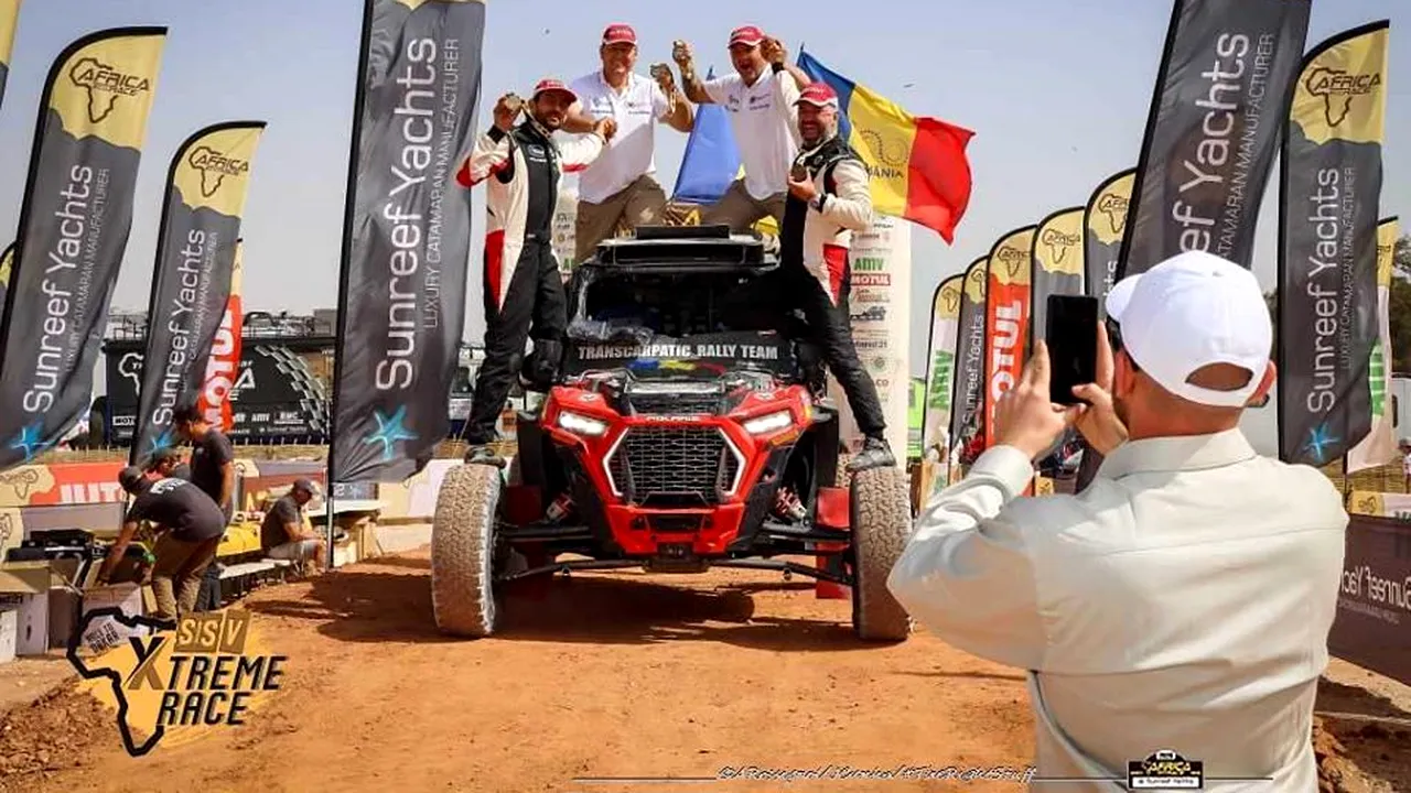 Cursa infernală a românilor spre Dakar s-a încheiat. Ce a făcut singurul echipaj tricolor prezent la Africa Eco Race