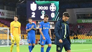 Ce au făcut fotbalitștii FCSB după ce au fost eliminați din Europa de Nordsjaelland! Imaginile care arată atmosfera de la echipa lui Gigi Becali