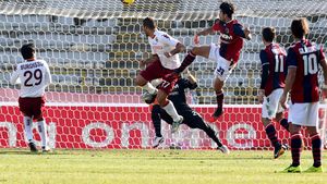 Spectacol pe Renato Dall'Ara:** Lobonț a fost rezervă în Bologna - AS Roma 3-3