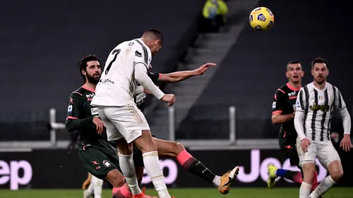 Juventus - Crotone 3-0. Cristiano Ronaldo, pe urmele lui Zlatan Ibrahimovic! Portughezul este noul golgheter din Serie A