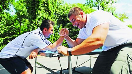 Mihai Grasu, record personal la greutate