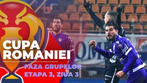 CFR Cluj învinge în Giulești și merge la braț în sferturi Cupei României alături de Rapid. Toate echipele calificate