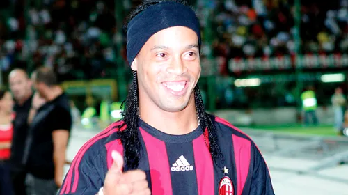 Ronaldinho va juca la AC Milan cu nr. 80