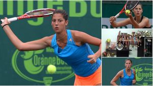 INTERVIU | Georgia Crăciun: "Îmi place să joc plat și toate loviturile sunt date în forță. Aș sacrifica totul pentru tenis". Jucătoarea momentului în România, la raport: are titlu național la atletism, 100 de medalii și cupe, o dorință pentru meniul zilei și o problemă cu șepcile