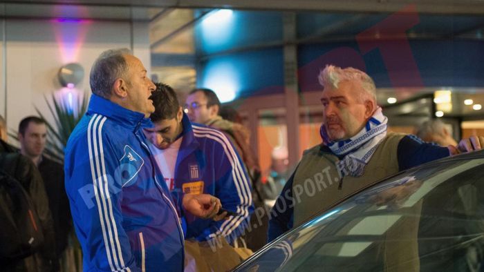 FOTO Centrul Vechi a pierdut meciul cu suporterii greci
