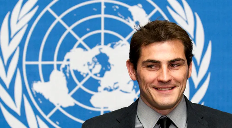 Iker Casillas, numit ambasador ONU al bunăvoinței