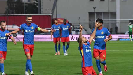 Gigi Becali l-a pus la zid pe Dennis Politic și după ce a dat gol: „Nu-mi place de el! Are frică”