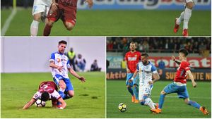 Playoff-ul a ajuns la jumătate, lupta se dă în trei. Defensiva lui Petrescu "scârțâie", FCSB marchează la foc automat, Craiova încă mai speră. Programul ultimelor cinci etape și meciul care are mari șanse să decidă campioana