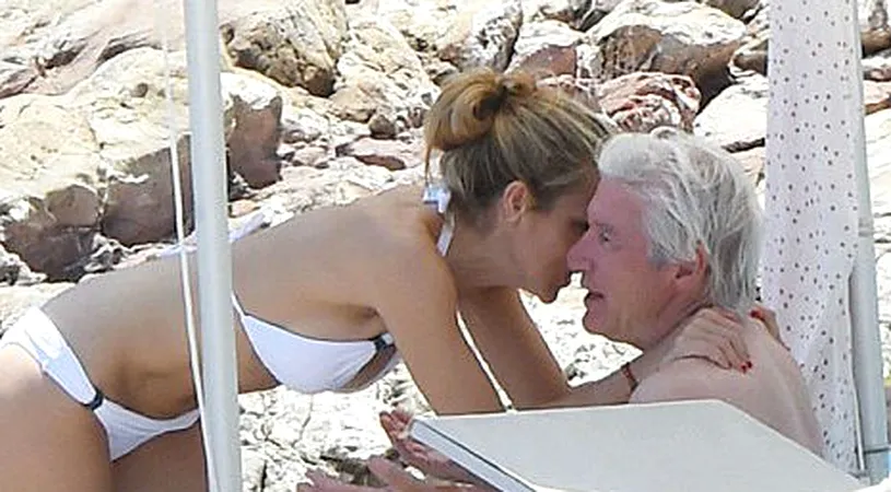 FOTO - Alejandra Silva, în tandrețuri cu Richard Gere. Diferență de 33 de ani între cei doi