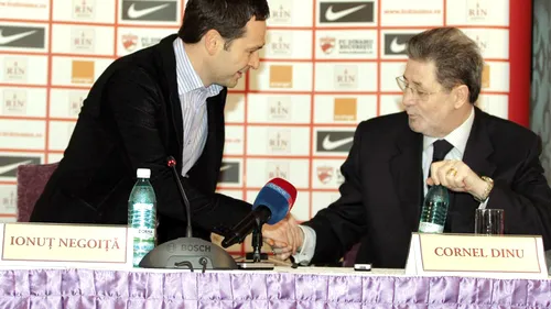 Cornel Dinu susține că Negoiță vinde Dinamo: 