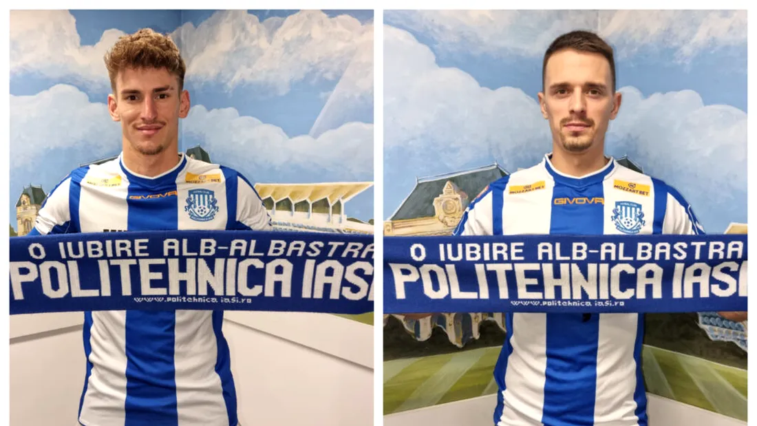 Jakub Vojtus și Cătălin Itu au semnat cu Poli Iași. Primele reacții ale celor doi jucători în tricoul echipei din Copou
