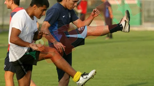 FOTO **Dayro a fost mai lent decât toți jucătorii de la Steaua II