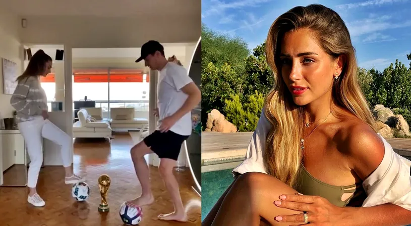 Un câștigător al Cupei Mondiale și-a pus iubita să jongleze cu mingea chiar lângă prețiosul trofeu! Cum s-a descurcat și cât de frumoasă este aceasta | FOTO & VIDEO
