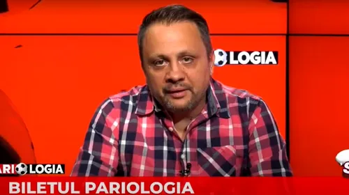 Biletul Pariologia, prezentat de Liviu Chiriță: „Sunt 24 de meciuri pe care le-am ales” | VIDEO PARIOLOGIA