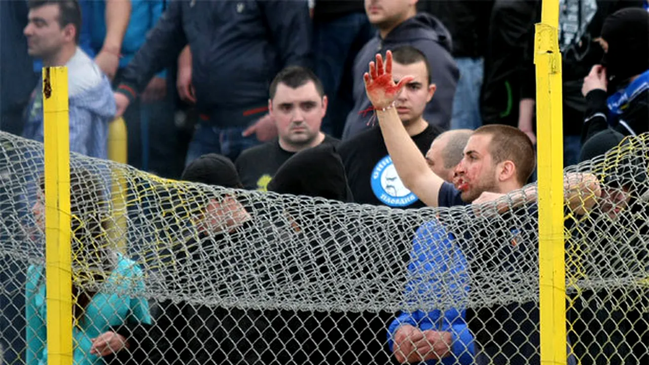 Incidente grave în Bulgaria:** zece fani răniți la meciul Botev  - Levski! Fanii sofioți s-au dezlănțuit după ce au fost loviți cu pietre
