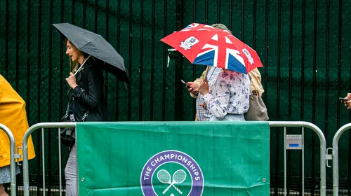 Probleme pentru organizatorii de la Wimbledon încă din prima zi! Meciul Mihaela Buzărnescu – Venus Williams, amânat pentru marți